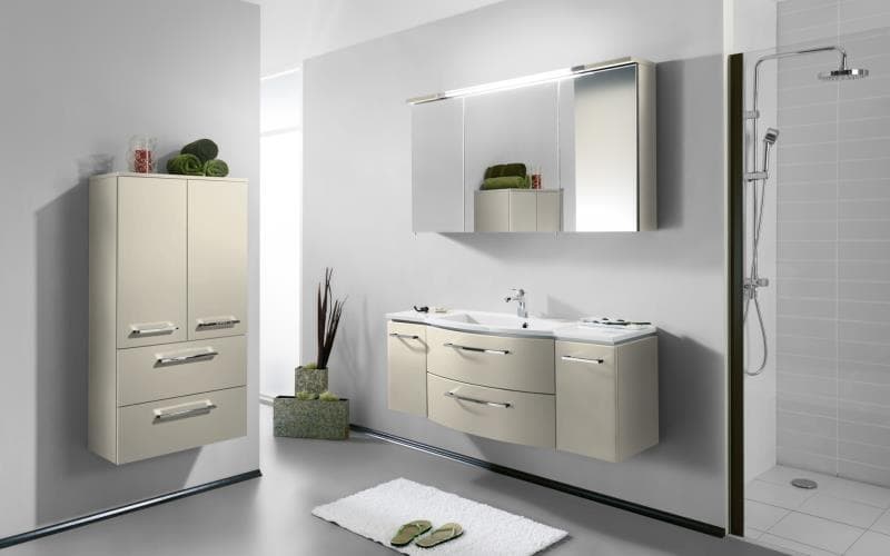 Saturn Gloss Alabaster Bathroom